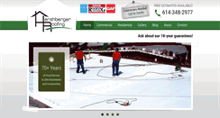 Desktop Screenshot of hershbergerroofing.com